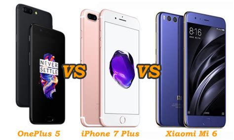 Apple iPhone 7 Plus vs Xiaomi Mi 6 Karşılaştırma